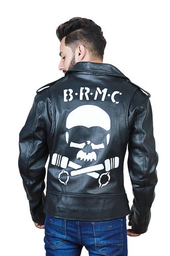 Marlon Brando Johnny Strabler BRMC Jacket - Feather skin - Modalova
