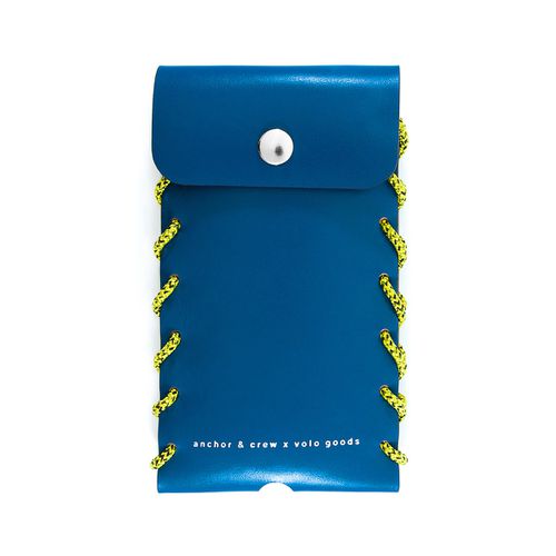 Small Traffic Standen Leather and Rope Phone Case - ANCHOR & CREW - Modalova