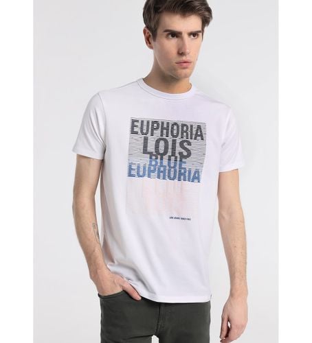 T-shirt Euphoria (S), Casuel, Coton, Manche courte - Lois Jeans - Modalova