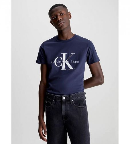 J30J320935 Core Monogram Slim Slim T-shirt (S), Casuel, Coton, Manche courte, Le coton biologique, Dur - Calvin Klein Jeans - Modalova