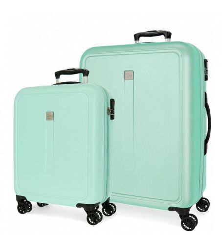 Unisex. 5069525 55-68cm Cambodge Hard Case Set (OSFA), Vert, ABS/Polycarbonate, Moyen, Cabine - Roll Road - Modalova