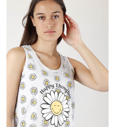 Camisole à bretelles spaghettis Happy Thoughts (M), Homewear, Coton, Sans manches / brete - Aznar Innova - Modalova