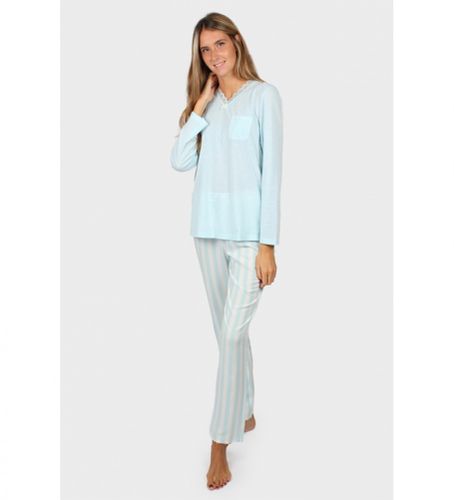 Pyjama Classic Stripes (M), Homewear, Coton, Polyester, Viscose, Manche longue - Admas - Modalova