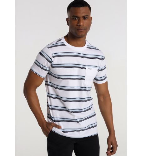 T-shirt rayé avec poche (XXL), Casuel, Coton, Classique, Manche courte - Bendorff - Modalova