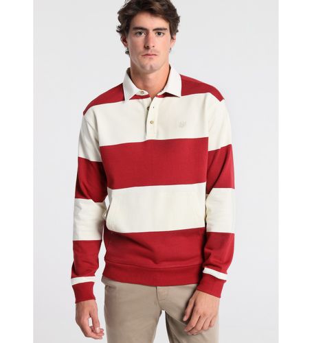 Polo Shirt Stripes Pocket (M), Casuel, Coton, Classique, Manche longue - Bendorff - Modalova