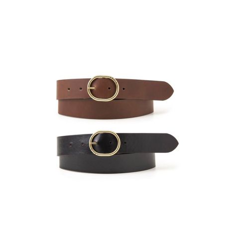 Ceinture en cuir réversible Arletha Brown (80cm), Marron, Casuel - Levi's - Modalova