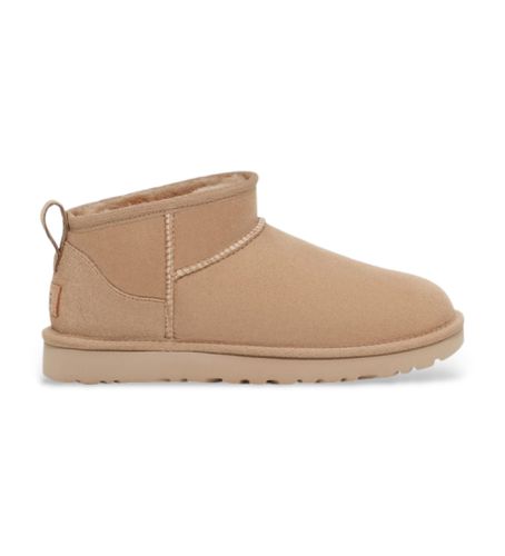 Bottines en cuir W Classic Ultra Mini (36), Marron, Plat, 1 à 3 cm, Aucun, Casuel - UGG - Modalova