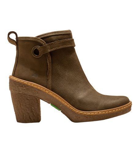 FE0005_0G3 Bottines en cuir N5179 foncé - Hauteur du talon : 6cm (38), 5 à 8 cm, Fermeture éclair, Cas - El Naturalista - Modalova