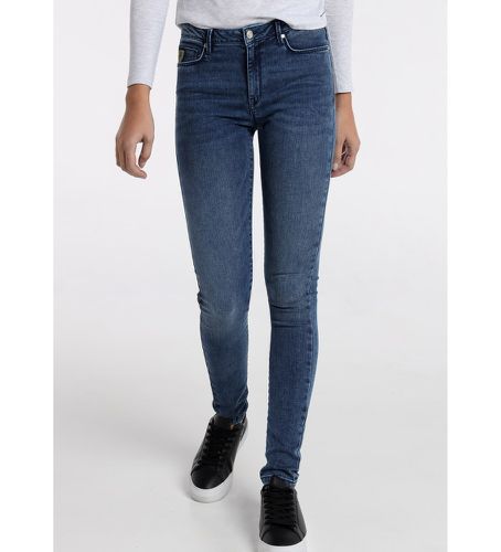 Jeans - Low Box - Skinny (28), Bleu, Casuel, Coton, Denim - Lois Jeans - Modalova