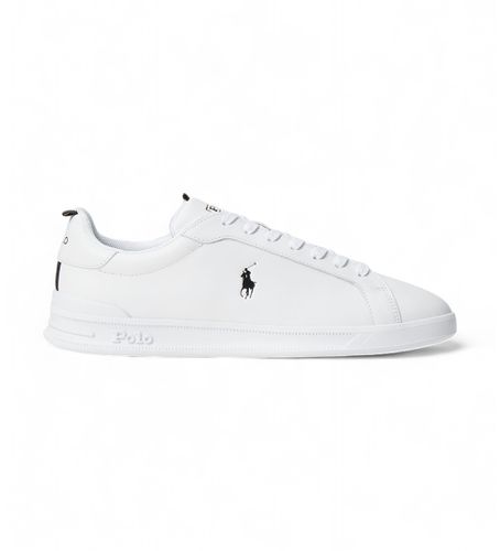 Baskets en cuir avec logo (45), Plat, Lacets, Casuel - Polo Ralph Lauren - Modalova