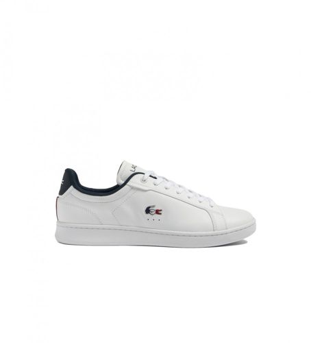 SMA0114_407 Baskets en cuir Carnaby (44), Plat, Lacets, Casuel - Lacoste - Modalova