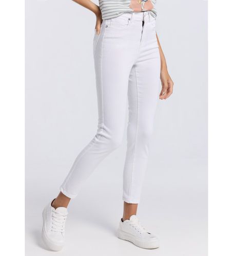 Jeans - Boîte moyenne - Jean skinny taille haute (32), Casuel, Coton, Denim, Classique - Victorio & Lucchino, V&L - Modalova