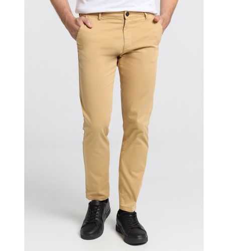 Pantalon Chino Box Half Slim (38), Casuel, Coton, Classique - Six Valves - Modalova