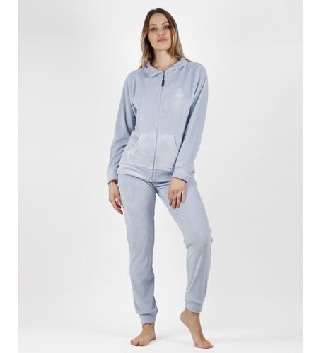 Pyjama ouvert Manches longues Manches doubles Velours Doux Maison (S), Homewear, Polyester, Manche longue - Admas - Modalova