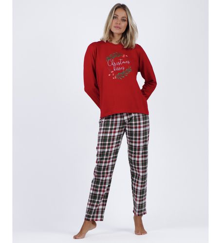 Pyjama à manches longues Christmas Kisses (XL), Homewear, Coton, Manche longue - Admas - Modalova