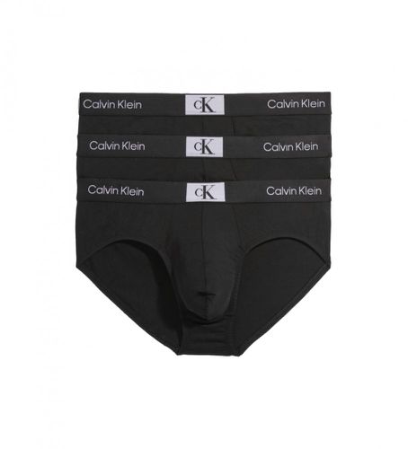 NB3527A Lot de 3 slips noirs Ck96 (XS), Homewear, Coton - Calvin Klein - Modalova