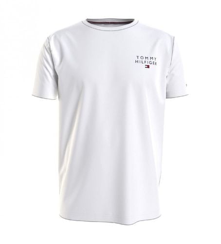 UM0UM02916 T-Shirt à logo brodé (L), Casuel, Manche courte, Le coton biologique, Durable - Tommy Hilfiger - Modalova