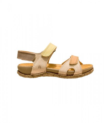 Unisex. 2586311B0005_0MU Sandales en cuir N5863 Tabernas multicolore (36), Plat, Velcro, Casuel - El Naturalista - Modalova