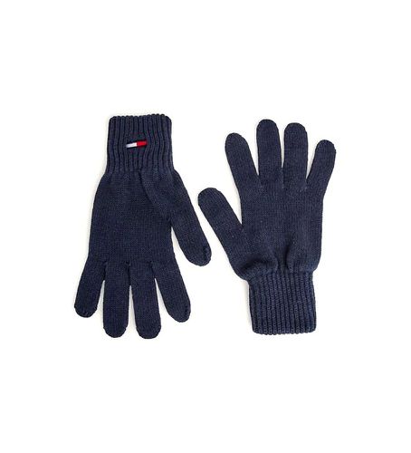 AM0AM11734 Gants avec logo brodé (OSFA), Casuel, Acrylique, Le coton biologique, Durable - Tommy Jeans - Modalova