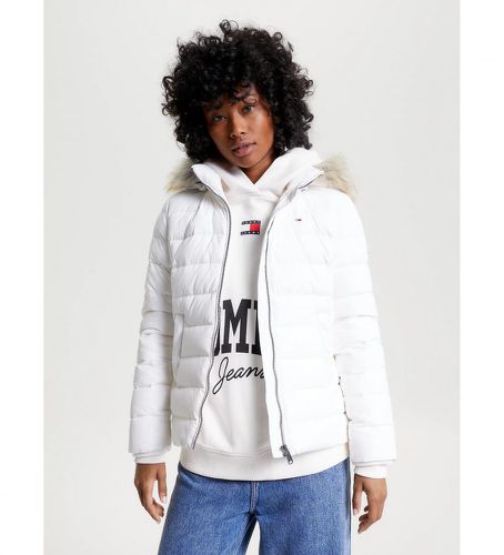 DW0DW08588 Essential Fitted Hooded Jacket (L), Casuel, Manche longue, Polister recyclé, Durable - Tommy Jeans - Modalova