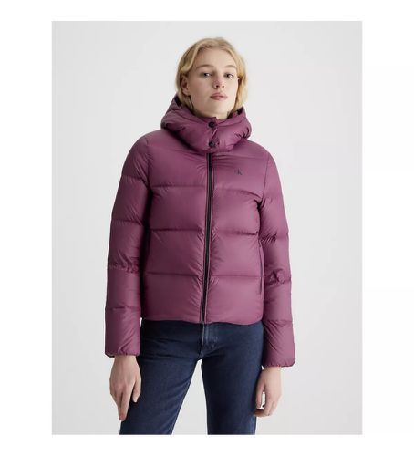 J20J221646 Doudoune courte Lilas (L), Casuel, Violet, Manche longue, Durable, Nylon recyclé - Calvin Klein Jeans - Modalova