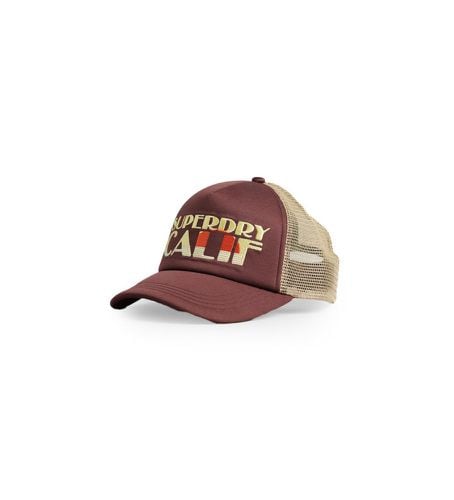 Y9011009A Casquette truckers avec logo vintage logo marron (OSFA), Casuel, Polyester - Superdry - Modalova