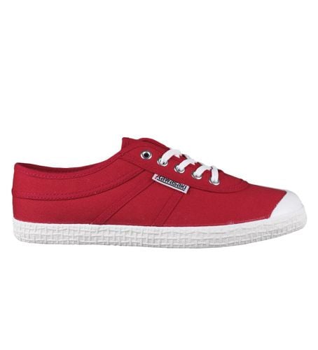 Unisex. K192495 Baskets originales rouges (36), Tissu, Plat, Lacets, Casuel - Kawasaki - Modalova