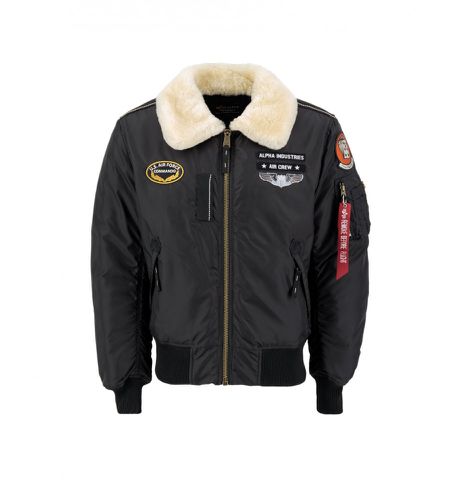 Bomber Injector III Air Force (M), Casuel, Nylon, Manche longue - ALPHA INDUSTRIES - Modalova