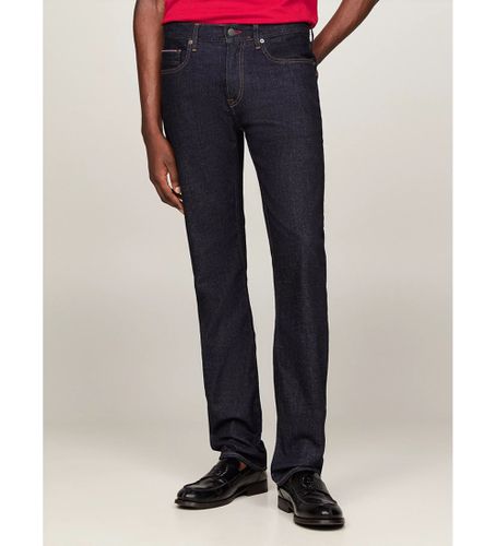 MW0MW15578 Jeans Straight Straight Denton STR Ohio Rinse (32/28), Casuel, Coton, Polyester, Durable, Marine - Tommy Hilfiger - Modalova