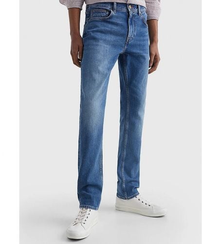 MW0MW15603 Jeans Denton Straight (32/29), Bleu, Casuel, Coton, Élasthanne - Tommy Hilfiger - Modalova