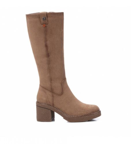 Bottes en daim - Hauteur du talon 7cm (36), 5 à 8 cm, Fermeture éclair, Casuel - Refresh - Modalova