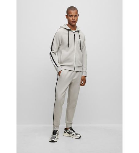 Tracksuit regular striped tape (M), Casuel, Gris, Coton, Manche longue - BOSS - Modalova