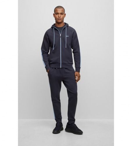 Regular Tracksuit Striped Tape (XL), Casuel, Coton, Manche longue, Marine - BOSS - Modalova