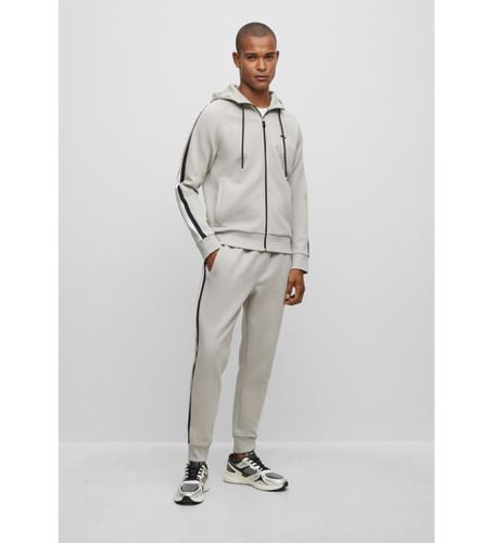 Tracksuit regular striped tape (XL), Casuel, Gris, Coton, Manche longue - BOSS - Modalova