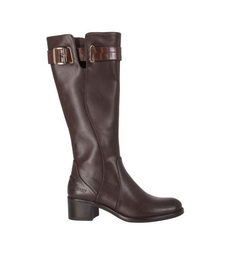 BAIDEN 06 Bottes Baiden 06 marron (36), 3 à 5 cm, Fermeture éclair, Casuel - Chika10 - Modalova