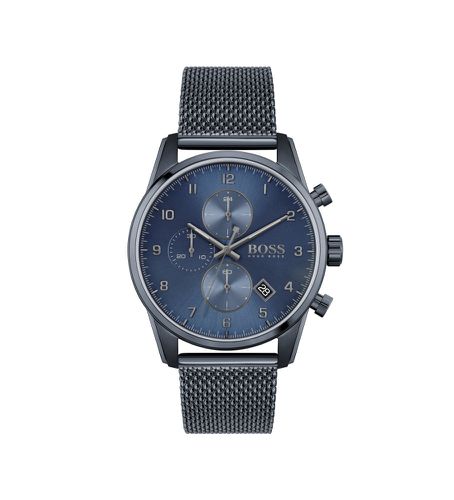 Montre analogique Skymaster (OSFA), Casuel, Bracelet, Acier inoxidable - BOSS - Modalova