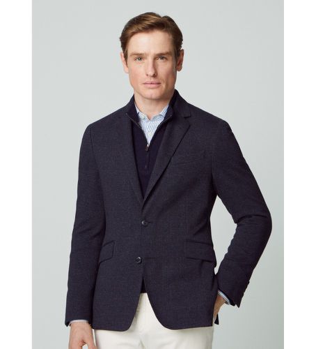 HM443249 Blazer Knight (50/32), Casuel, Fête, Coton, Classique, Manche longue, Marine - Hackett London - Modalova