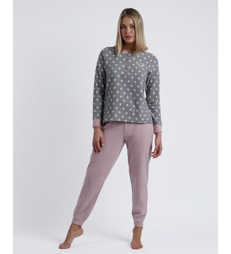 Pyjama manches longues Sweet Dots (S), Homewear, Coton, Polyester, Manche longue - Admas - Modalova