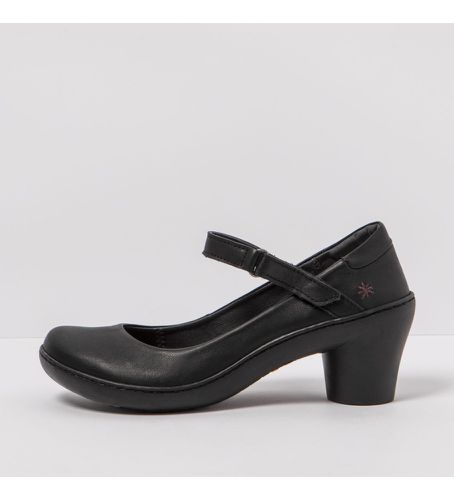 Chaussures en cuir nappa - Hauteur du talon : 6,5 cm (37), 5 à 8 cm, Velcro, Casuel - Art - Modalova