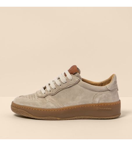 Unisex. 25844S1ZZ005_020 Baskets en cuir N5844S Geo (36), Plat, Lacets, Casuel - El Naturalista - Modalova