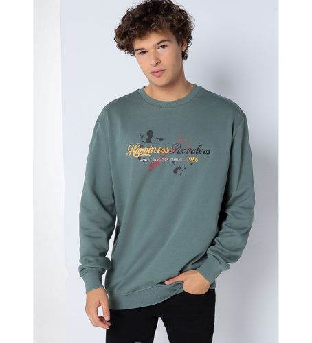 Sweat sans capuche (S), Casuel, Coton, Manche longue - Six Valves - Modalova