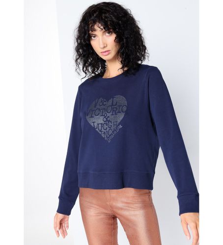 Sweatshirt lettres en forme de coeur (XS), Casuel, Coton, Manche longue - Victorio & Lucchino, V&L - Modalova