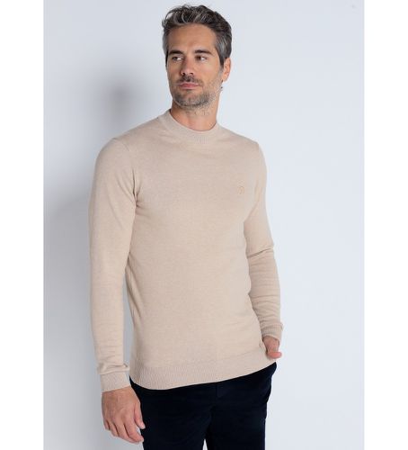 Pull basique avec col moyen (S), Beige, Casuel, Coton, Manche longue - Bendorff - Modalova