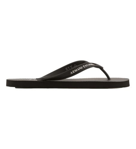 XUQ002XV67600002 Tongs diapositives (43), Plat, Aucun, Casuel, Beachwear - Armani Exchange - Modalova