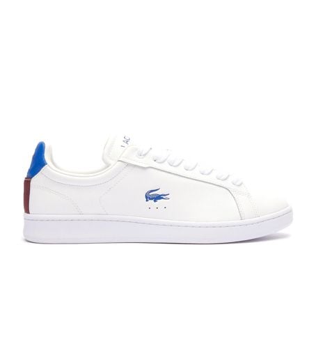 SMA0043_080 Carnaby Pro Leather Sneakers (46), Cuir, Blanc, Plat, Lacets, Casuel - Lacoste - Modalova