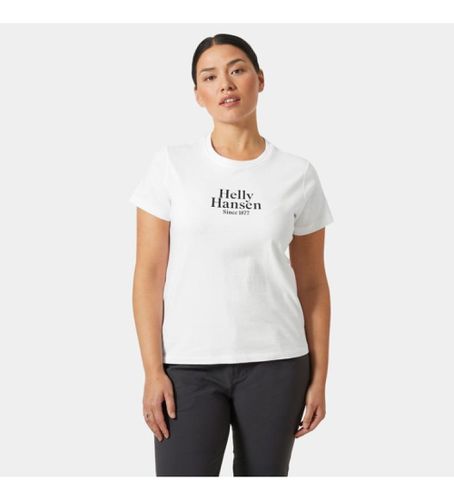 T-shirt graphique W Core (M), Casuel, Coton, Manche courte - Helly Hansen - Modalova