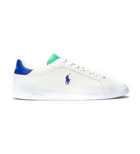 Heritage Court II Leather Sneakers (40), Cuir, Blanc, Plat, Lacets, Casuel - Polo Ralph Lauren - Modalova