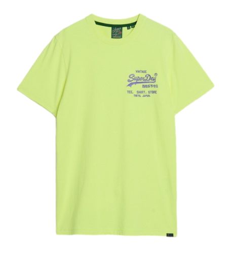 M1011922A T-shirt Neon Vl citron (XXL), Casuel, Coton, Manche courte - Superdry - Modalova