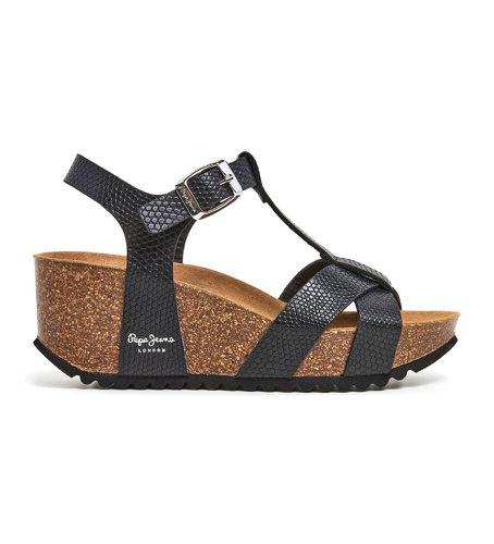 PLS80007 Courtney Free Sandals (41), 3 à 5 cm, Boucle, Casuel - Pepe Jeans - Modalova