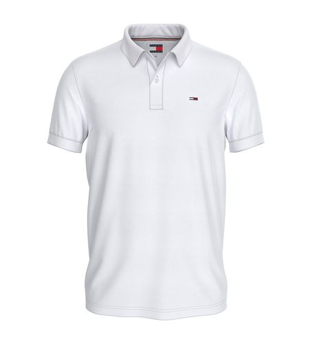 DM0DM18312 Polo Slim Logo (L), Casuel, Coton, Manche courte - Tommy Jeans - Modalova